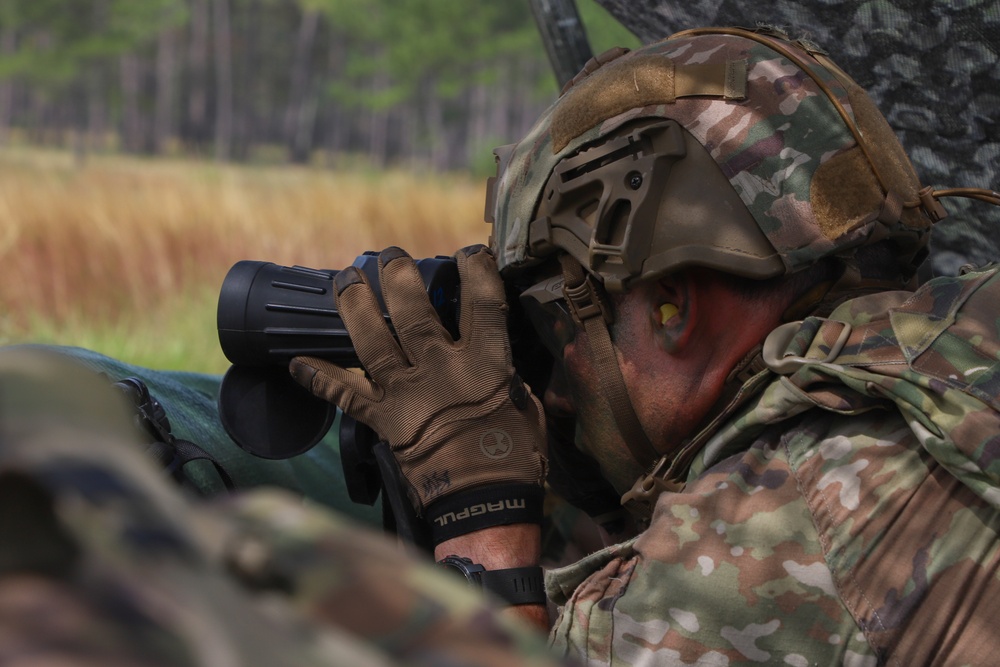 U.S. Army Best Squad Competition Day 8 Static Shoot