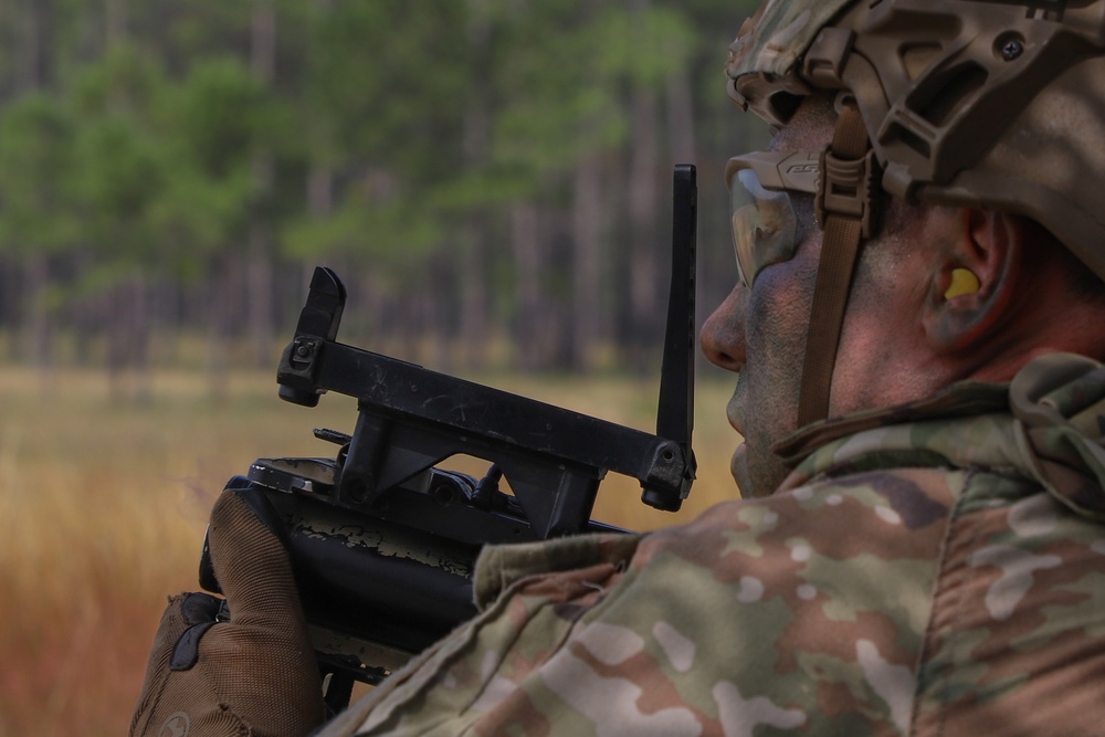 U.S. Army Best Squad Competition Day 8 Static Shoot