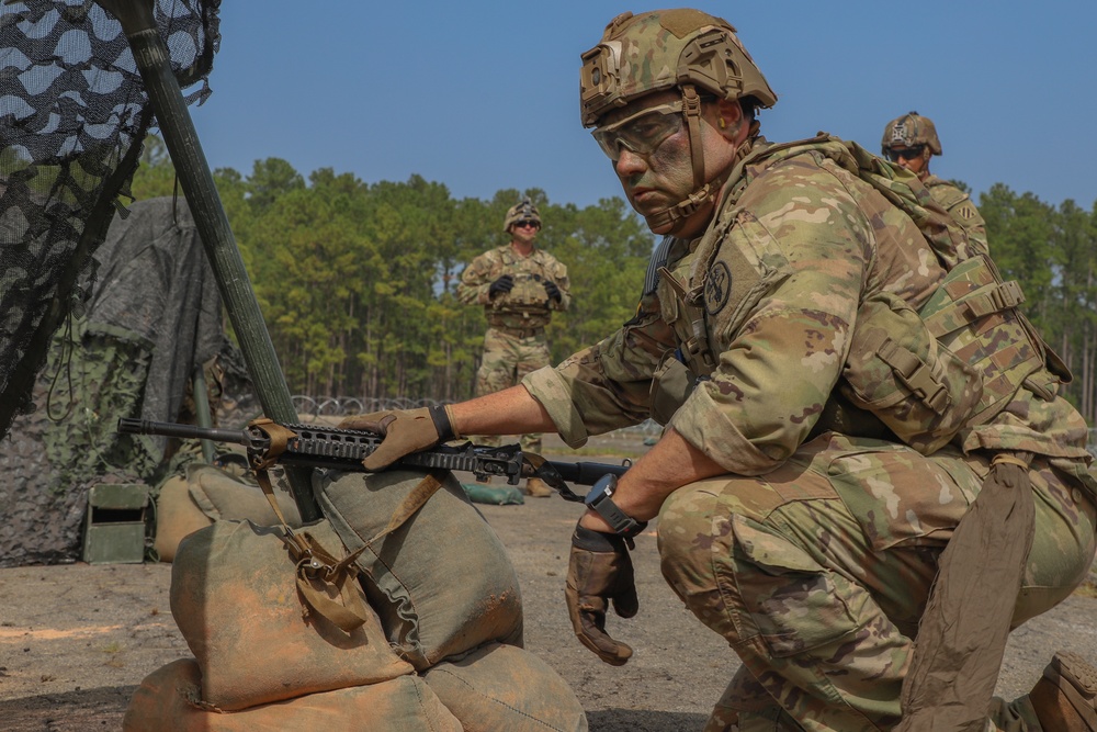 U.S. Army Best Squad Competition Day 8 Static Shoot