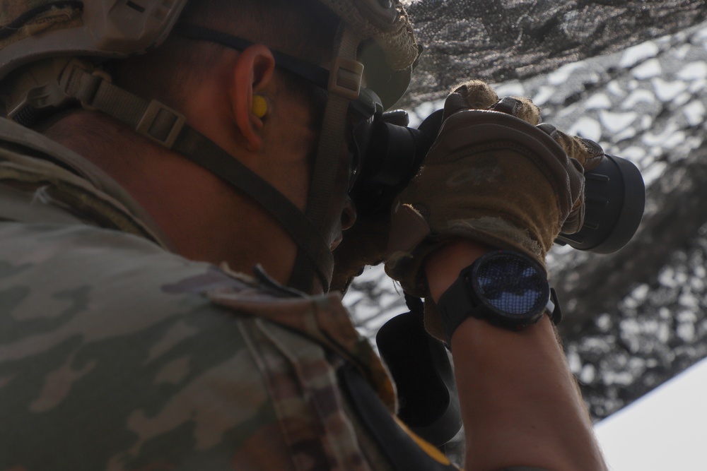 U.S. Army Best Squad Competition Day 8 Static Shoot