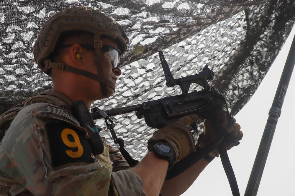 U.S. Army Best Squad Competition Day 8 Static Shoot