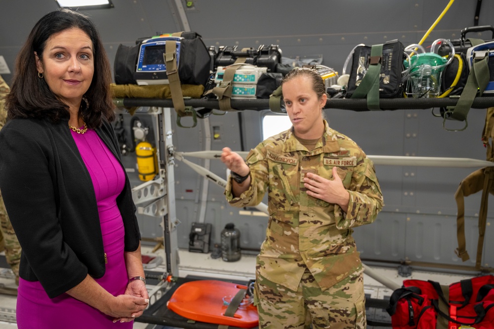 Under Secretary of the Air Force visits Travis Air Force Base