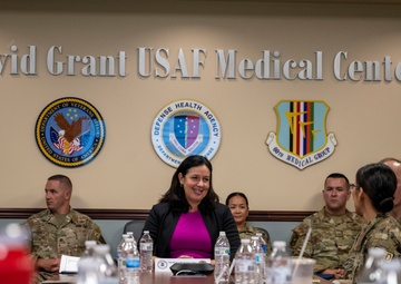 Under Secretary of the Air Force visits Travis Air Force Base