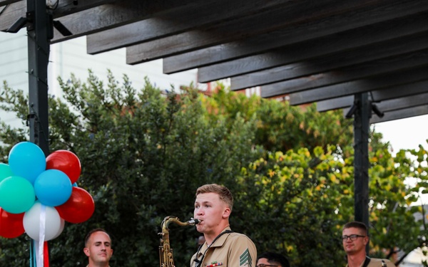 Old Breed Brass Band Performs at Noe Valley Town Square