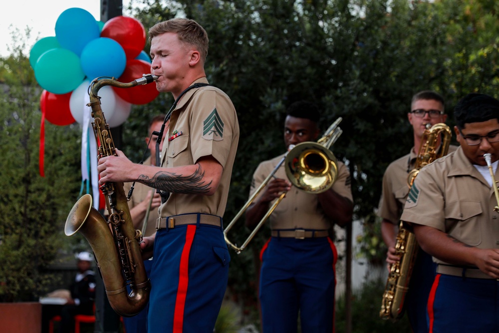 Old Breed Brass Band Performs at Noe Valley Town Square