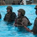 Marines with the 31st MEU conduct basic swim qualification