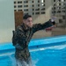 Marines with the 31st MEU conduct basic swim qualification