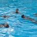 Marines with the 31st MEU conduct basic swim qualification