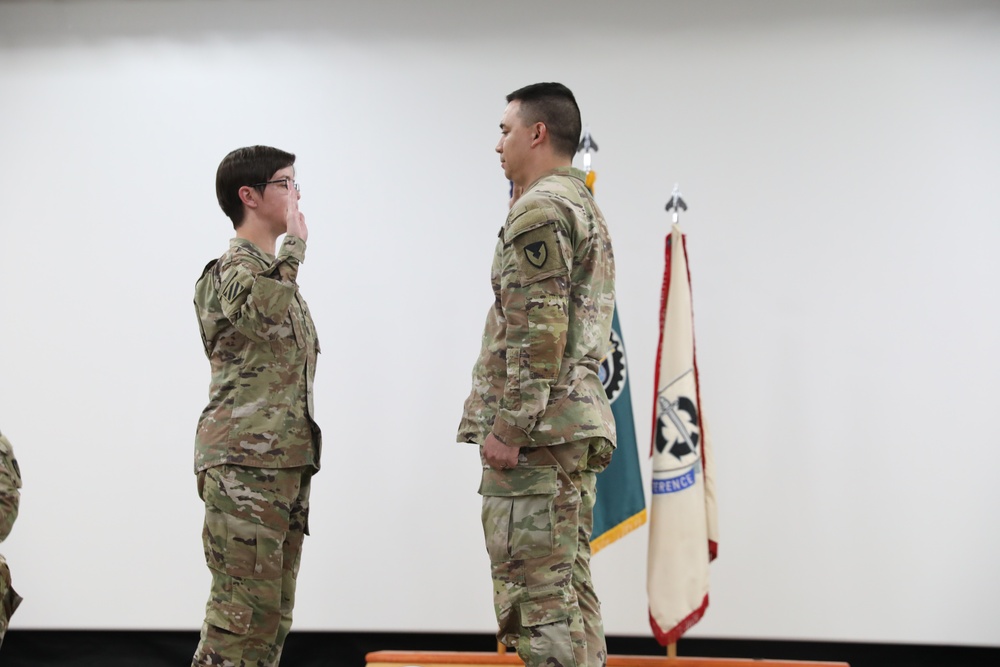 401st AFSB Promotion Ceremony