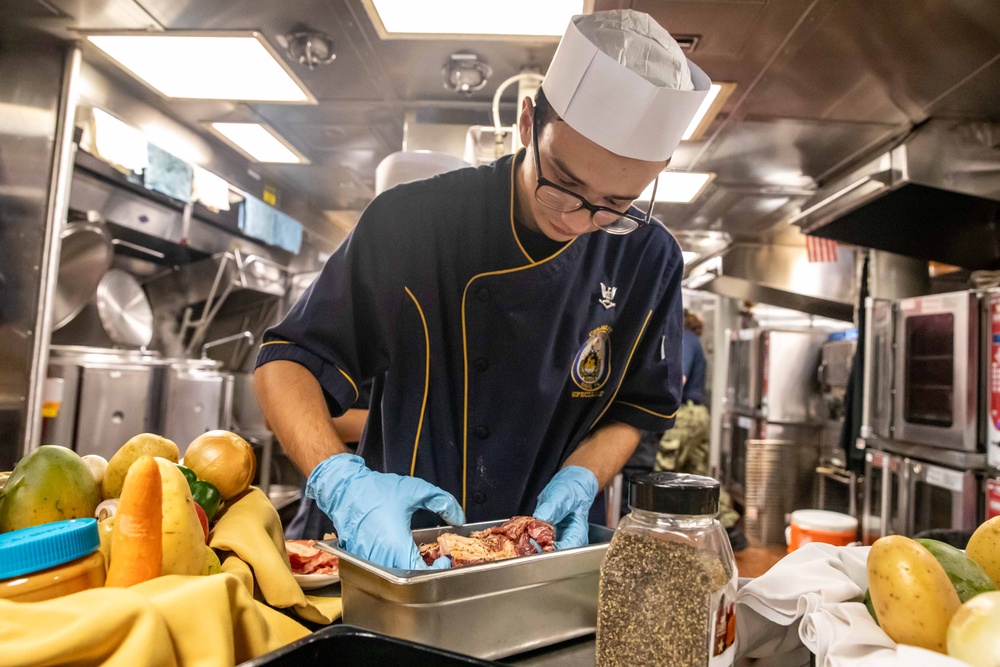 USS McFaul Navy Culinary Challenge