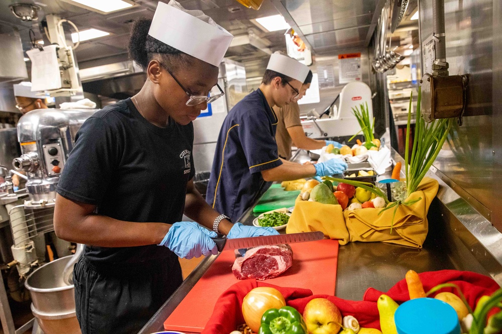 USS McFaul Navy Culinary Challenge