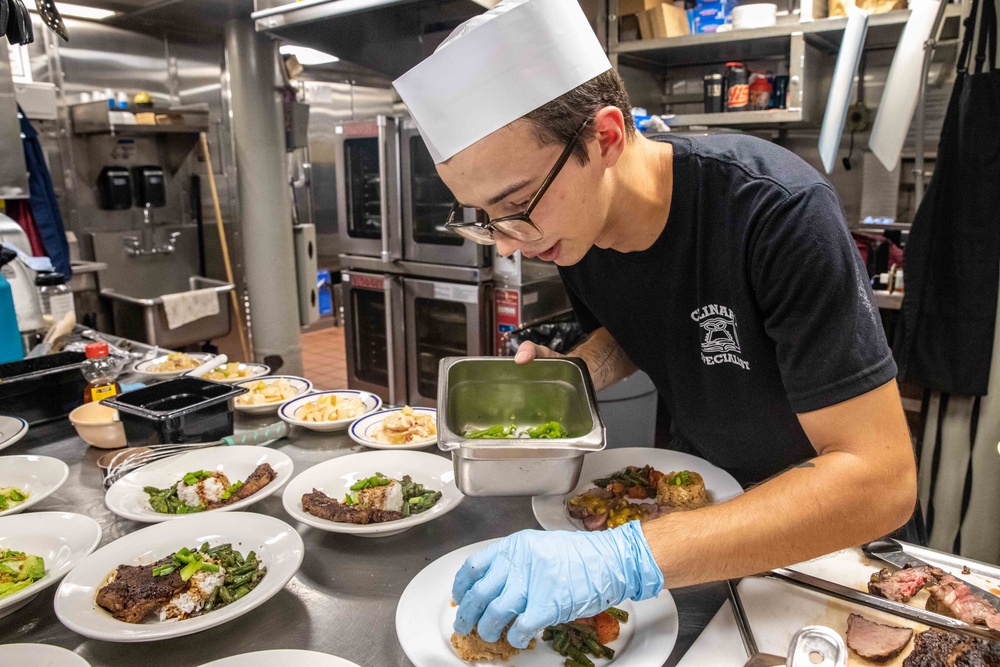 USS McFaul Navy Culinary Challenge