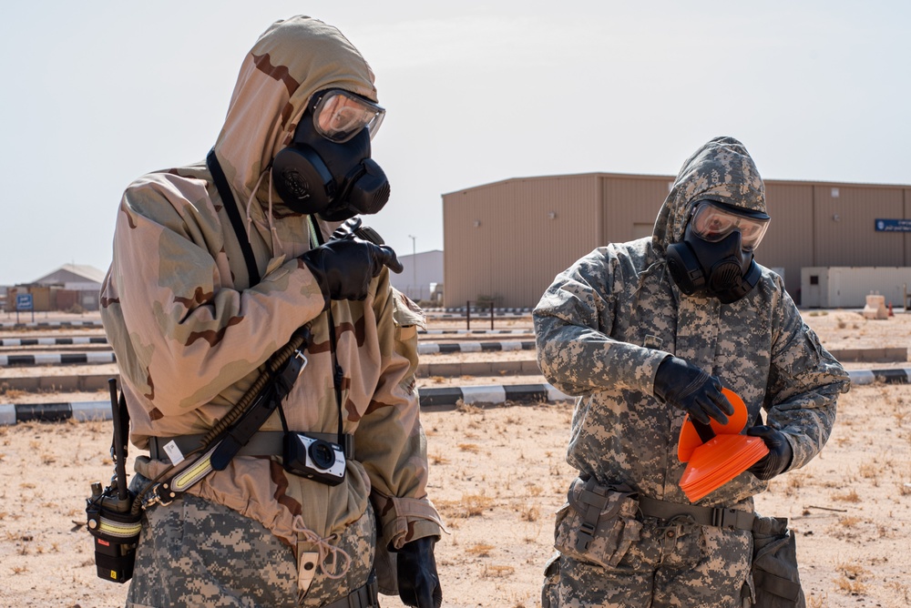 USAF and RSAF conduct CBRNE exercise