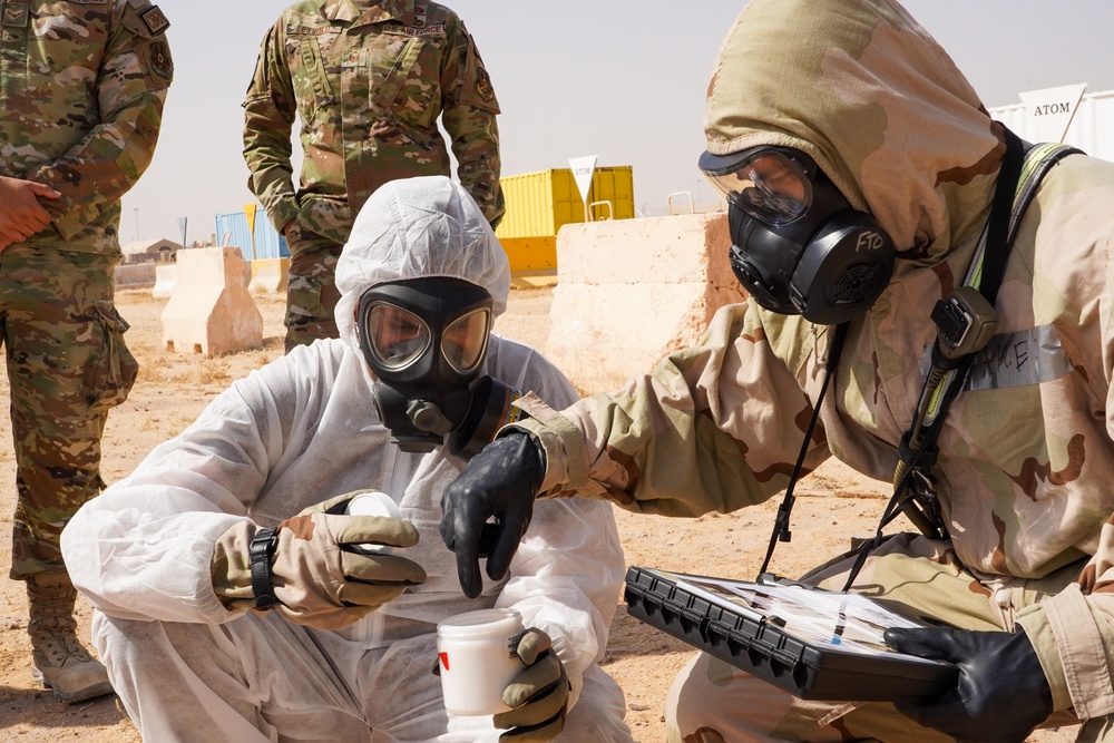 USAF and RSAF conduct CBRNE exercise