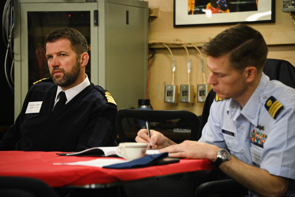 UNRELEASED U.S. Coast Guard Healy moors in Tromsø, Norway