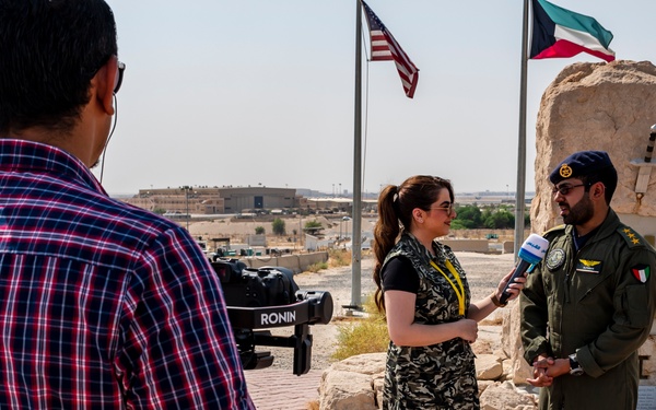 386th AEW Hosts Media Day