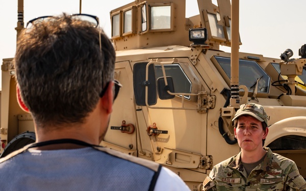 386th AEW Hosts Media Day