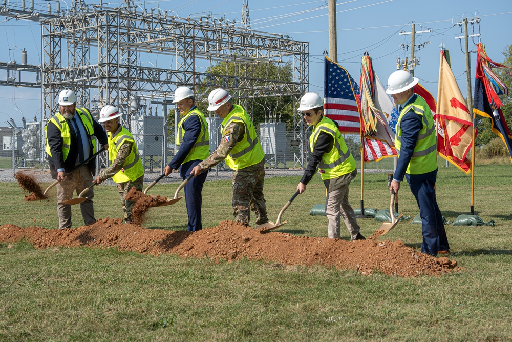 USACE and Fort Campbell break ground on microgrid project