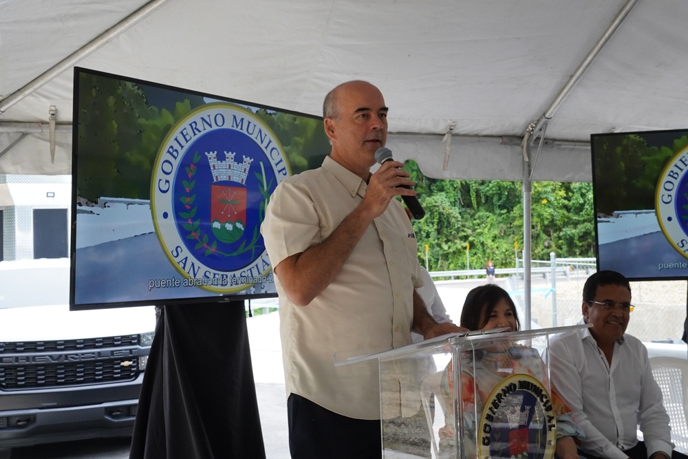 Officials Inagurate Bridge with FEMA Funding