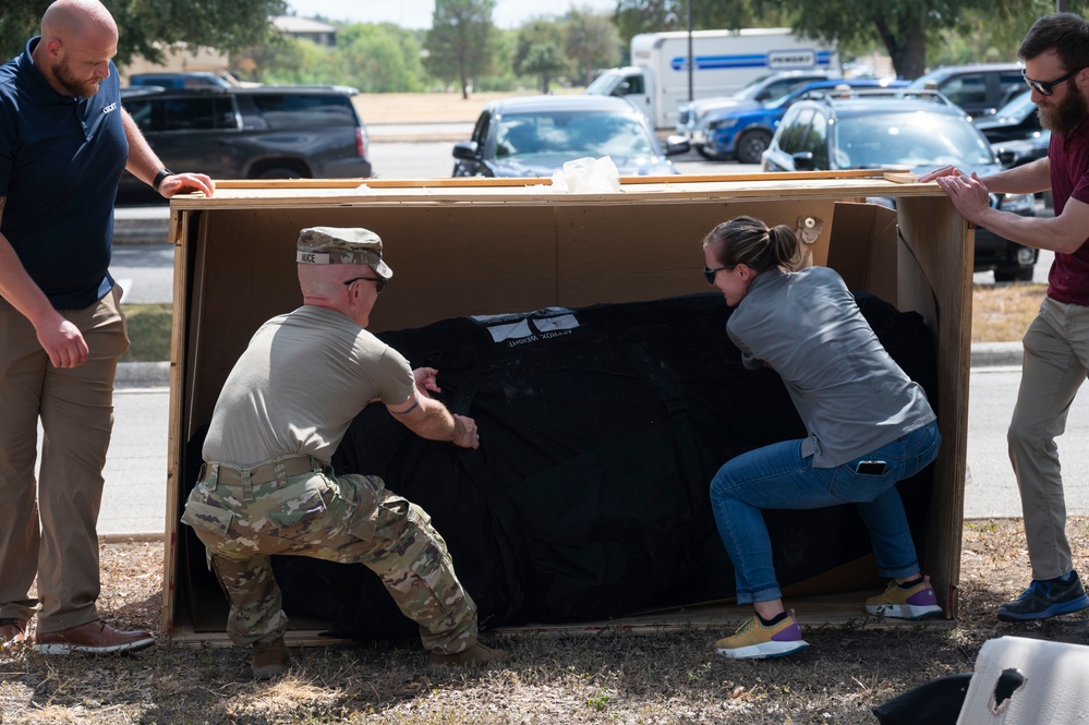 USAMMDA team prepares for Medical Warfighter Forum in Texas