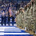 Soldiers and Airmen Support Opening Ceremonies for the Colts' Week 4 Game Against the Los Angeles Rams