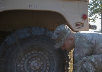 Soldiers with the 10th Mountain Division conducted a winterization training lane during Alpine Readiness Week, Oct. 4, 2023, on Fort Drum, New York.