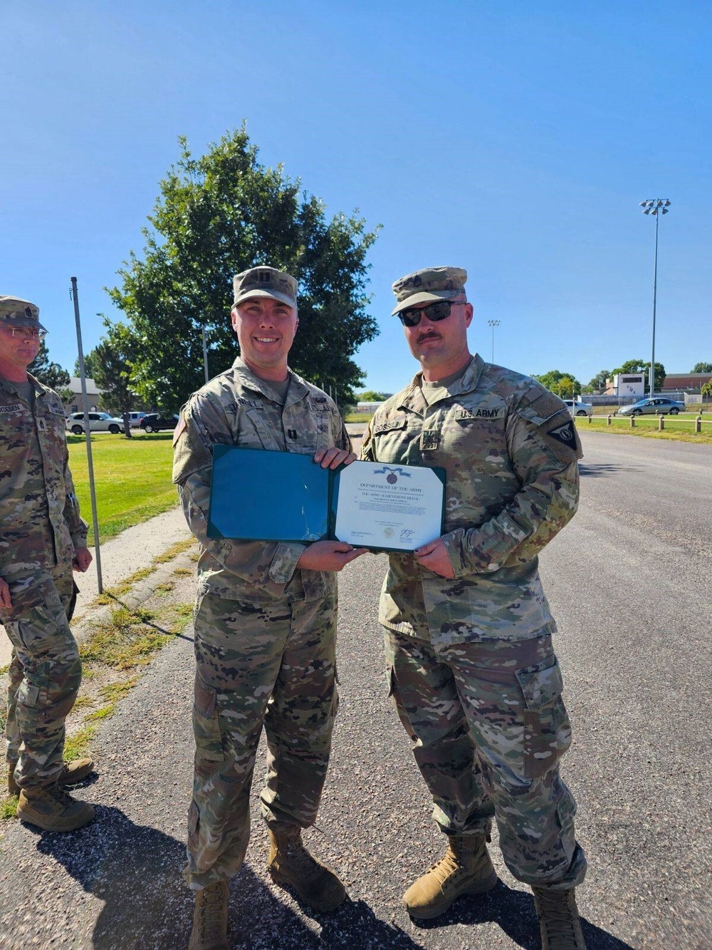 Soldier's Heroic Act Saves Civilian's Life