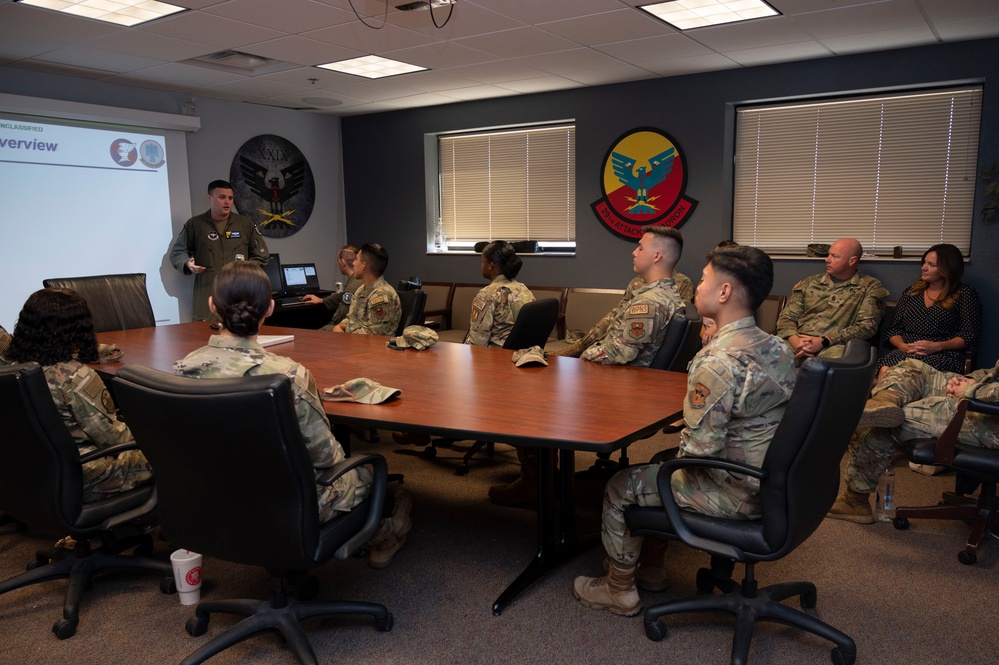 Holloman welcomes WSMR Command Sgt. Maj. Michael Cordery