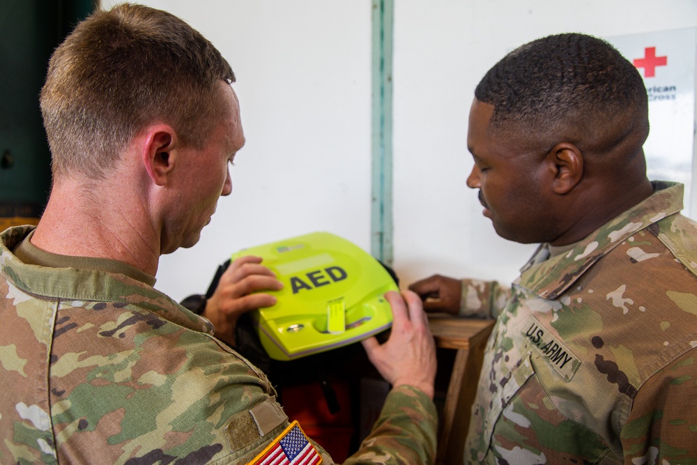 North Carolina National Guard Equips with Life Saving AEDs