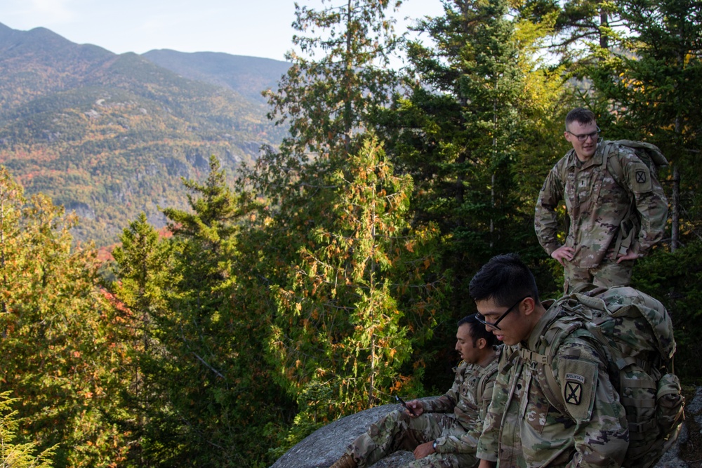 10th Mountain Division Adirondack Mountains Ruck