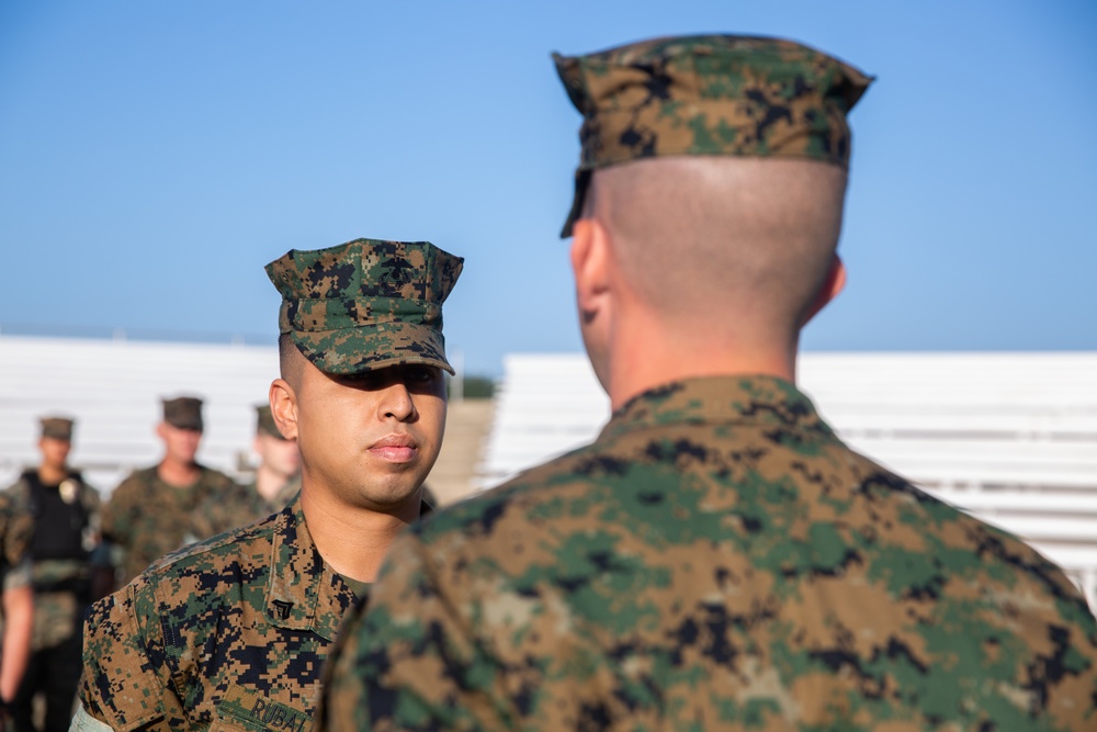 MCLB Albany Re-enlistment Ceremony