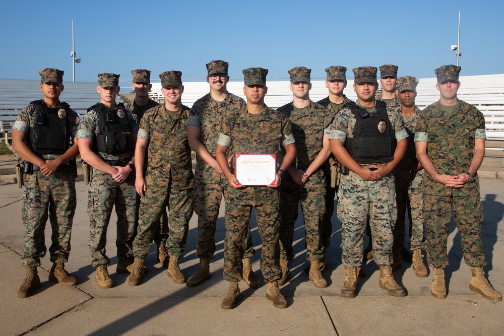 MCLB Albany Re-enlistment Ceremony