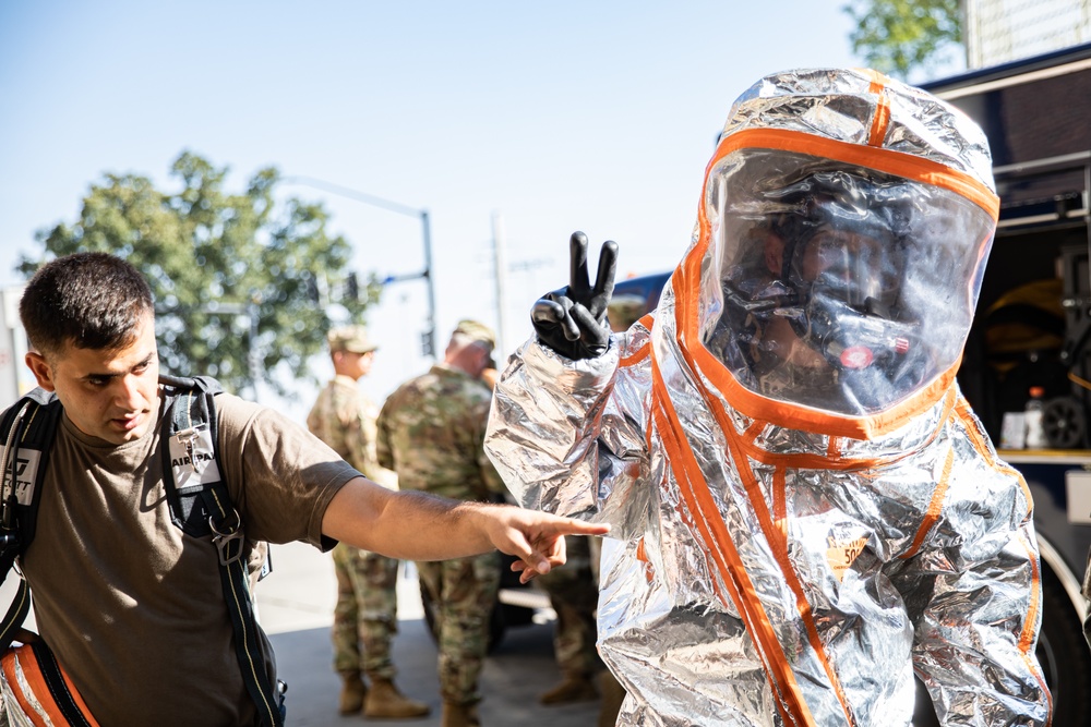 Iowa National Guard holds state's largest HAZMAT training in state partnership history