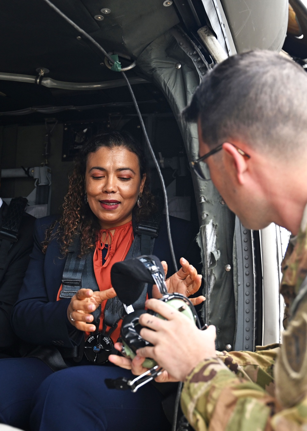 Cabo Verde Minister of Defense Janine Lélis tours NH White Mountains