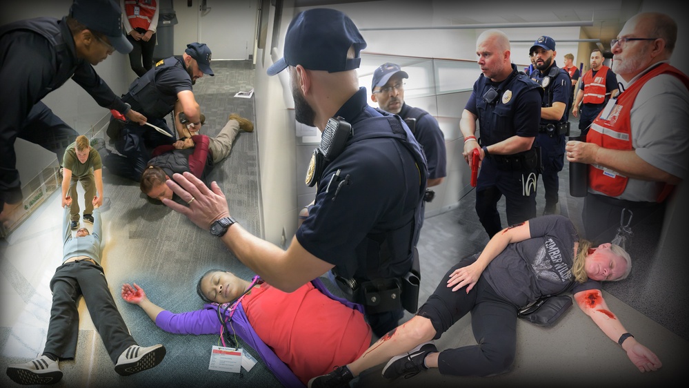 Active shooter drill prepares workforce for worst case scenario