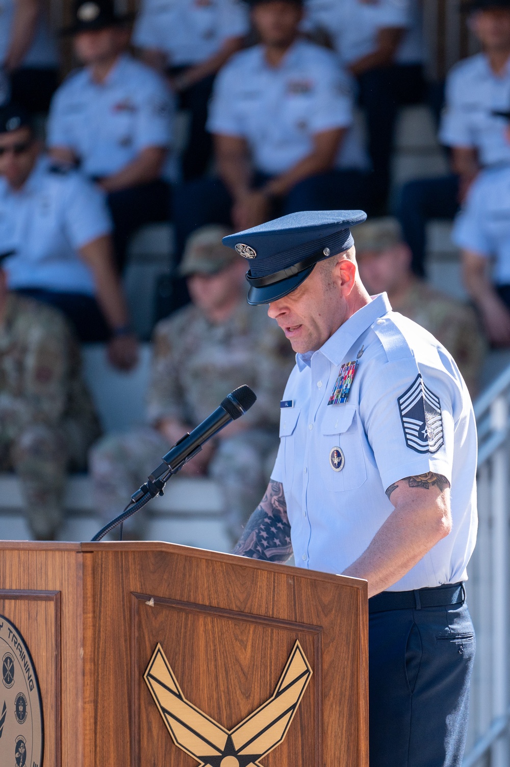 USAF Basic Military Training Graduation Ceremony