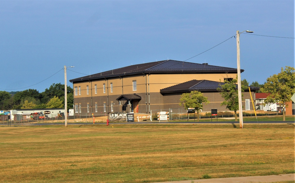 Fort McCoy’s brigade headquarters construction project now 80 percent complete as October ‘23 begins; work remains on track