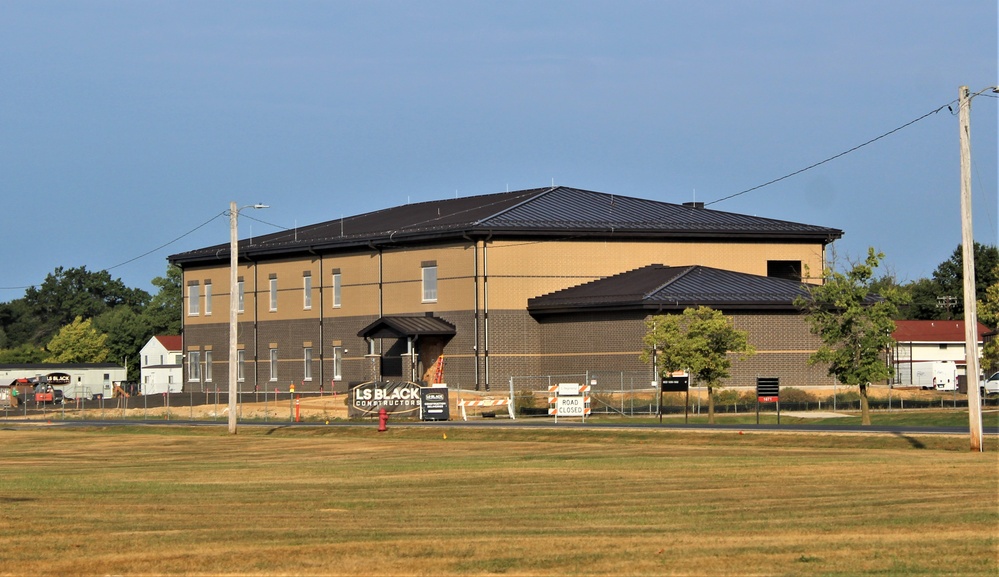 Fort McCoy’s brigade headquarters construction project now 80 percent complete as October ‘23 begins; work remains on track