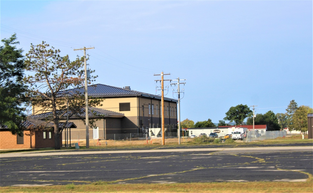 Fort McCoy’s brigade headquarters construction project now 80 percent complete as October ‘23 begins; work remains on track