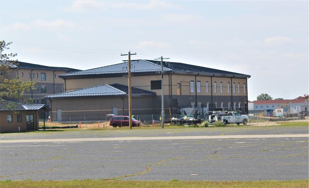 Fort McCoy’s brigade headquarters construction project now 80 percent complete as October ‘23 begins; work remains on track