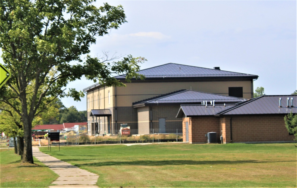 Fort McCoy’s brigade headquarters construction project now 80 percent complete as October ‘23 begins; work remains on track