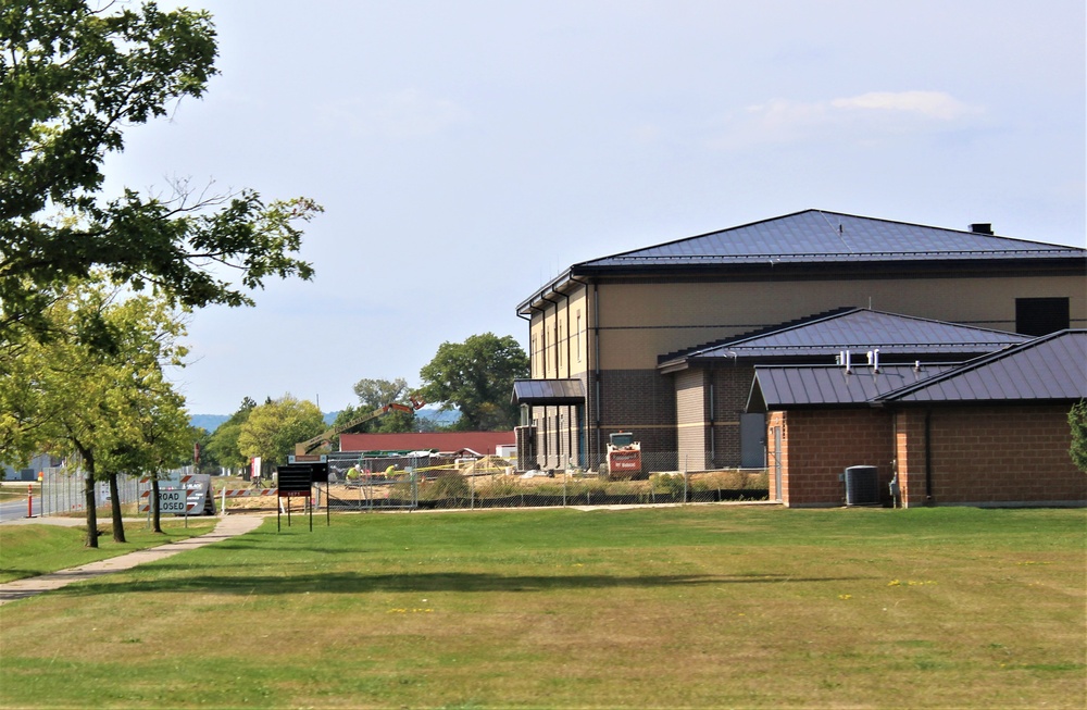 Fort McCoy’s brigade headquarters construction project now 80 percent complete as October ‘23 begins; work remains on track