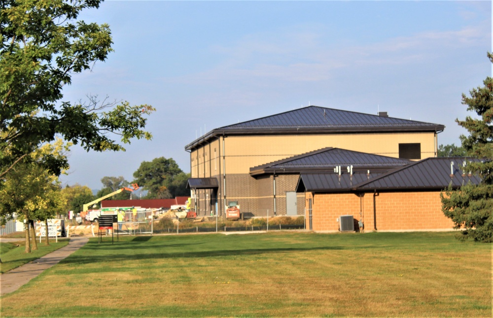 Fort McCoy’s brigade headquarters construction project now 80 percent complete as October ‘23 begins; work remains on track