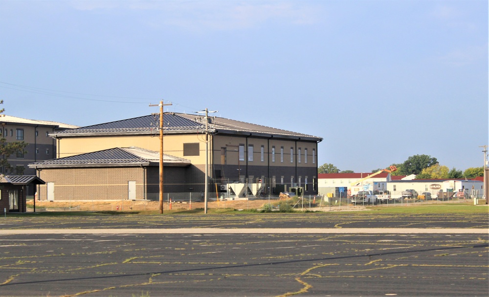 Fort McCoy’s brigade headquarters construction project now 80 percent complete as October ‘23 begins; work remains on track