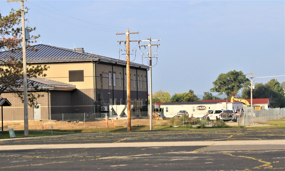 Fort McCoy’s brigade headquarters construction project now 80 percent complete as October ‘23 begins; work remains on track