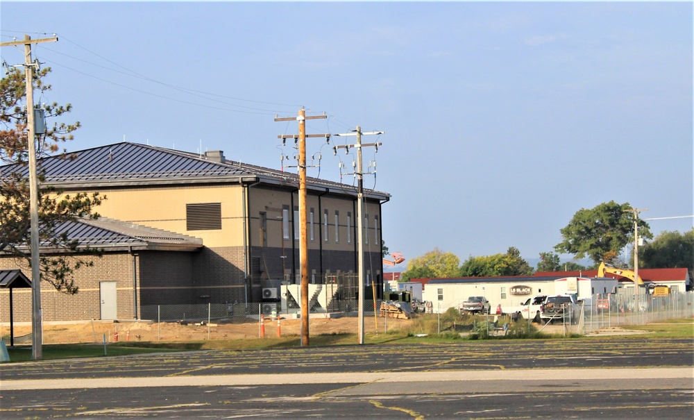 Fort McCoy’s brigade headquarters construction project now 80 percent complete as October ‘23 begins; work remains on track