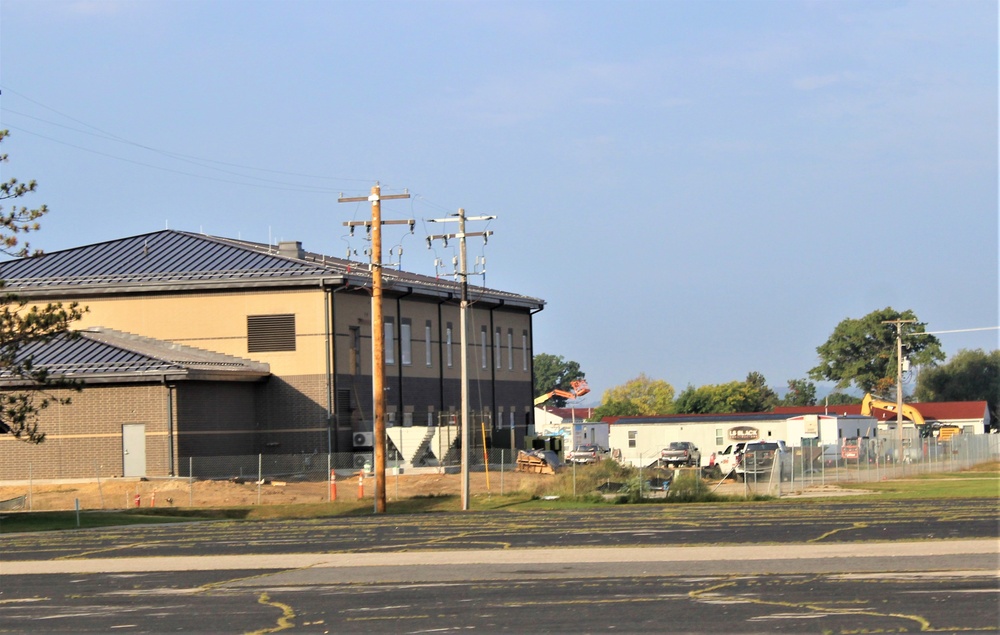 Fort McCoy’s brigade headquarters construction project now 80 percent complete as October ‘23 begins; work remains on track