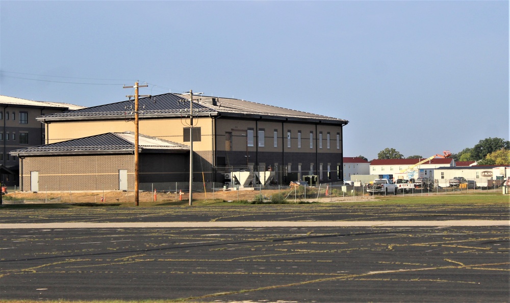 Fort McCoy’s brigade headquarters construction project now 80 percent complete as October ‘23 begins; work remains on track