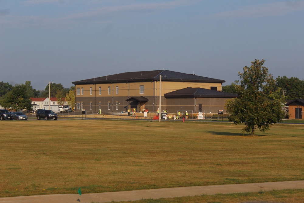 Fort McCoy’s brigade headquarters construction project now 80 percent complete as October ‘23 begins; work remains on track