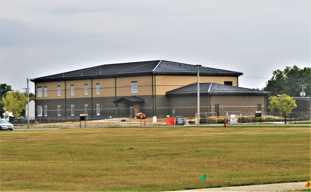 Fort McCoy’s brigade headquarters construction project now 80 percent complete as October ‘23 begins; work remains on track